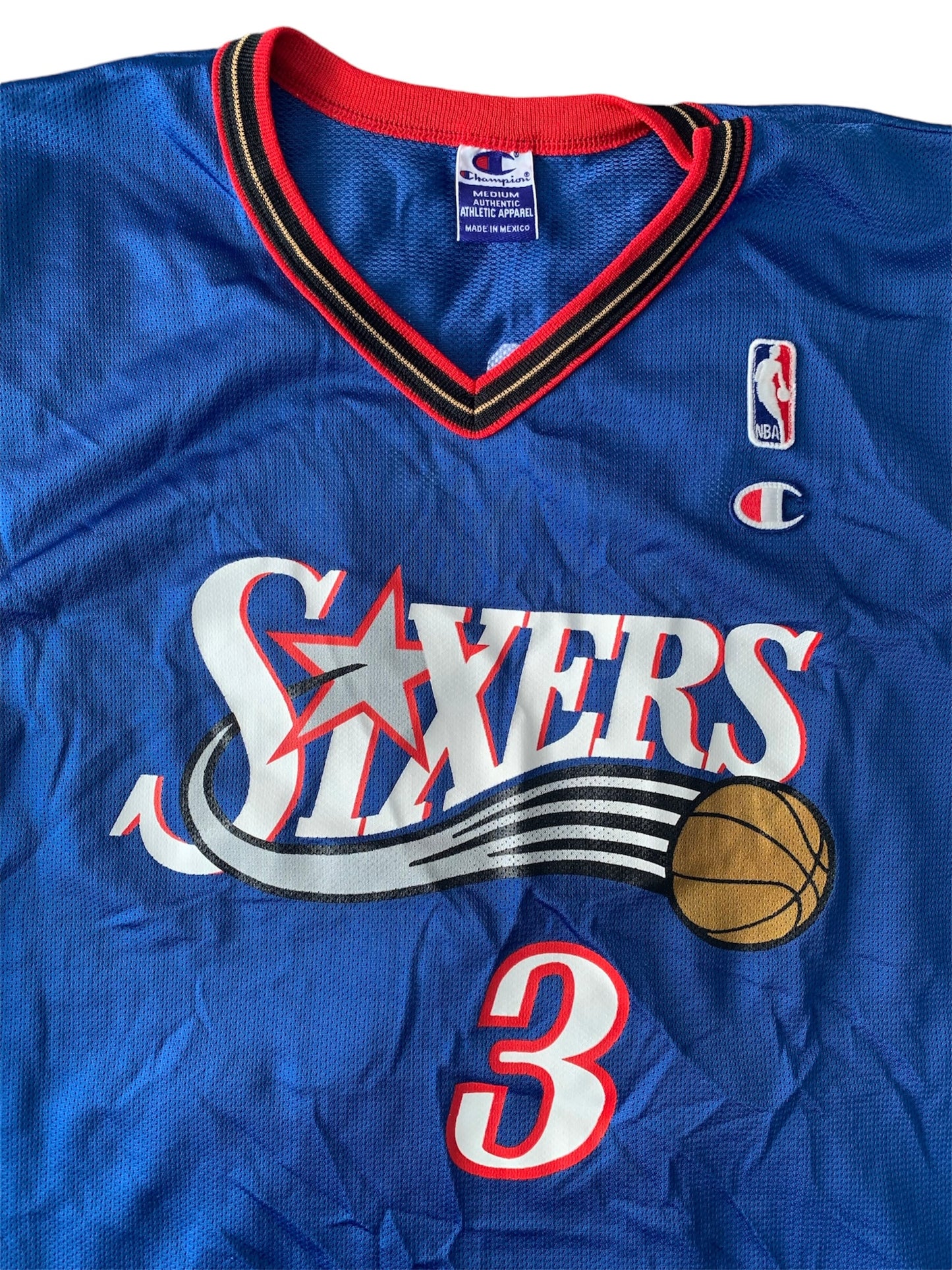 76ers Iverson Champion Jersey (40/M)