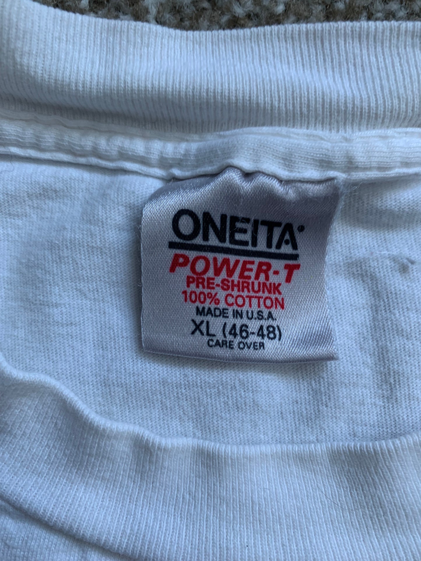 Vintage Tennis Art Tee (XL)