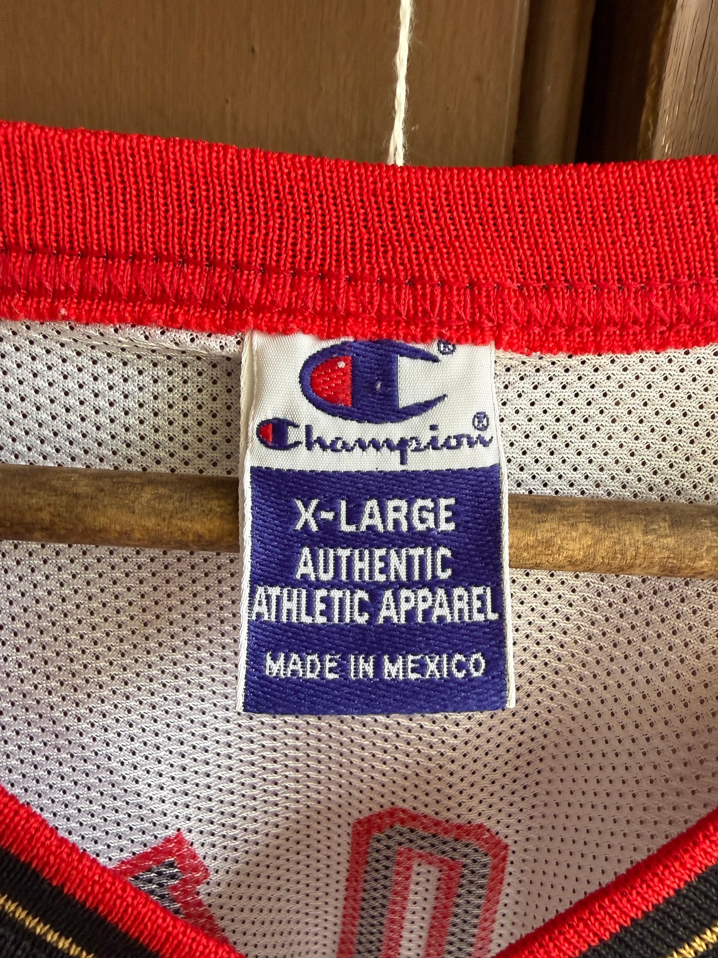 Vintage Mutumbo 76ers Champion Jersey (XL)