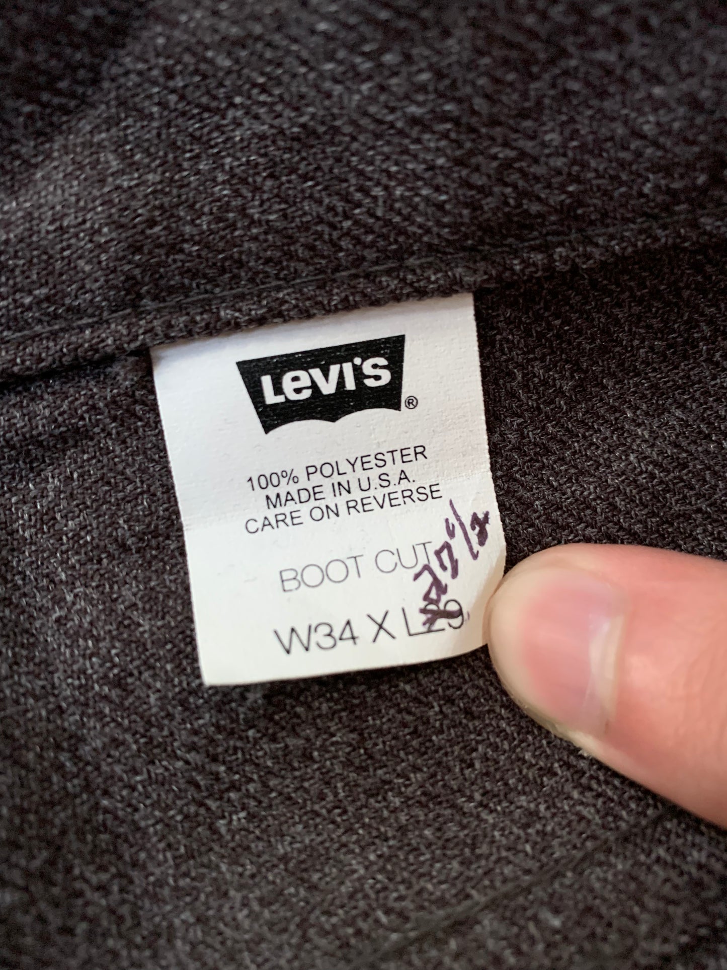 Levi’s Vintage Pleated Jeans (33x28)