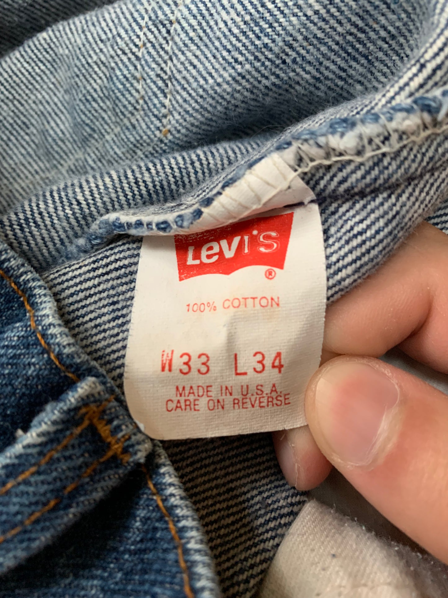 Vintage Levi’s 505 (33x34)