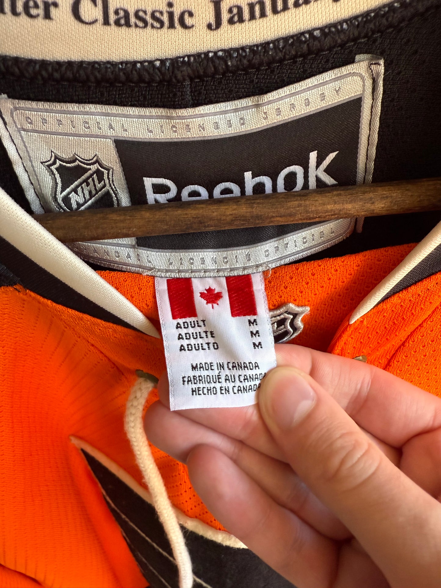 Danny Briere Flyers 2012 Winter Classic Jersey (M)