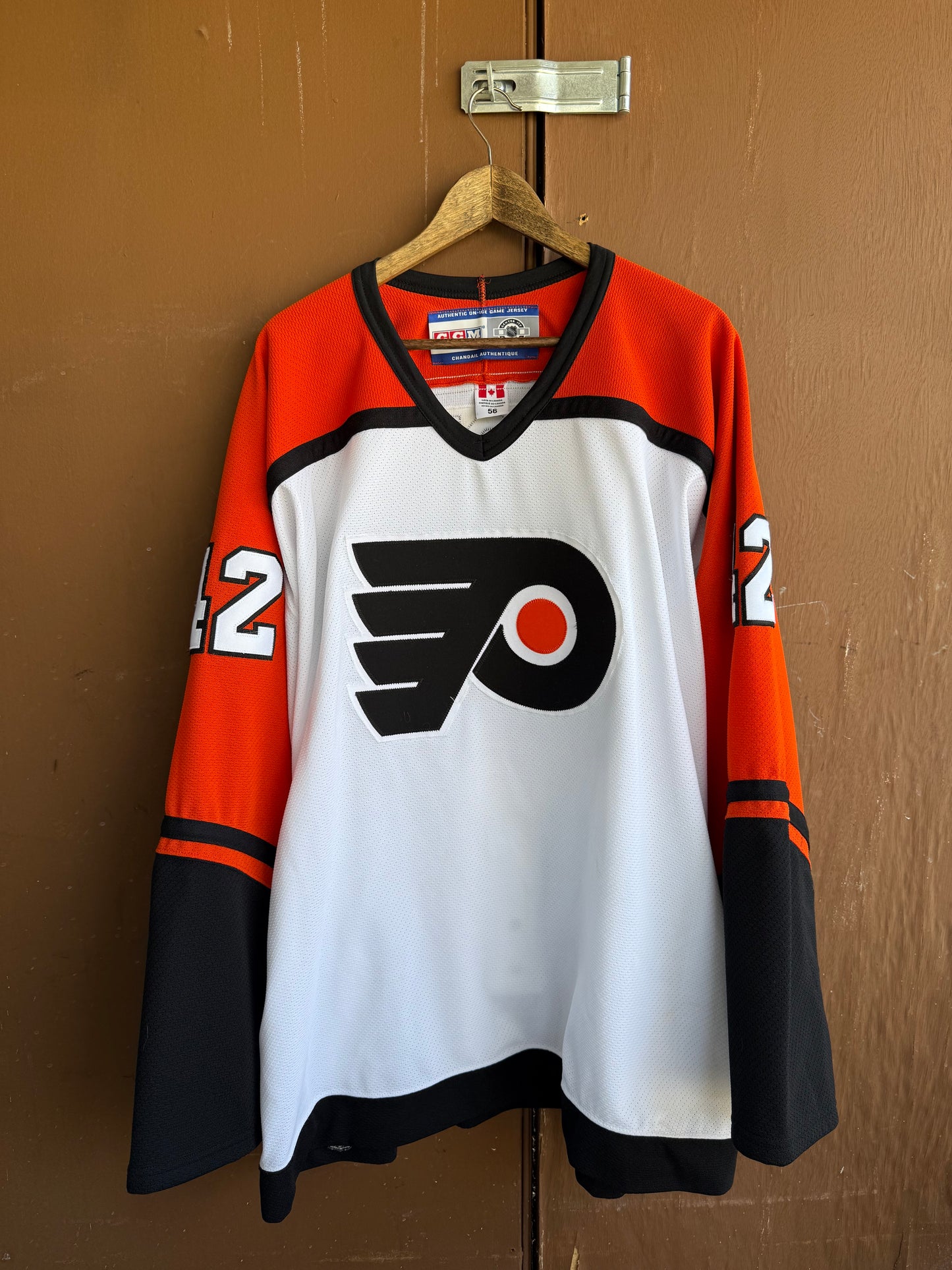 Robert Esche Flyers On-Ice Authentic Jersey (56)