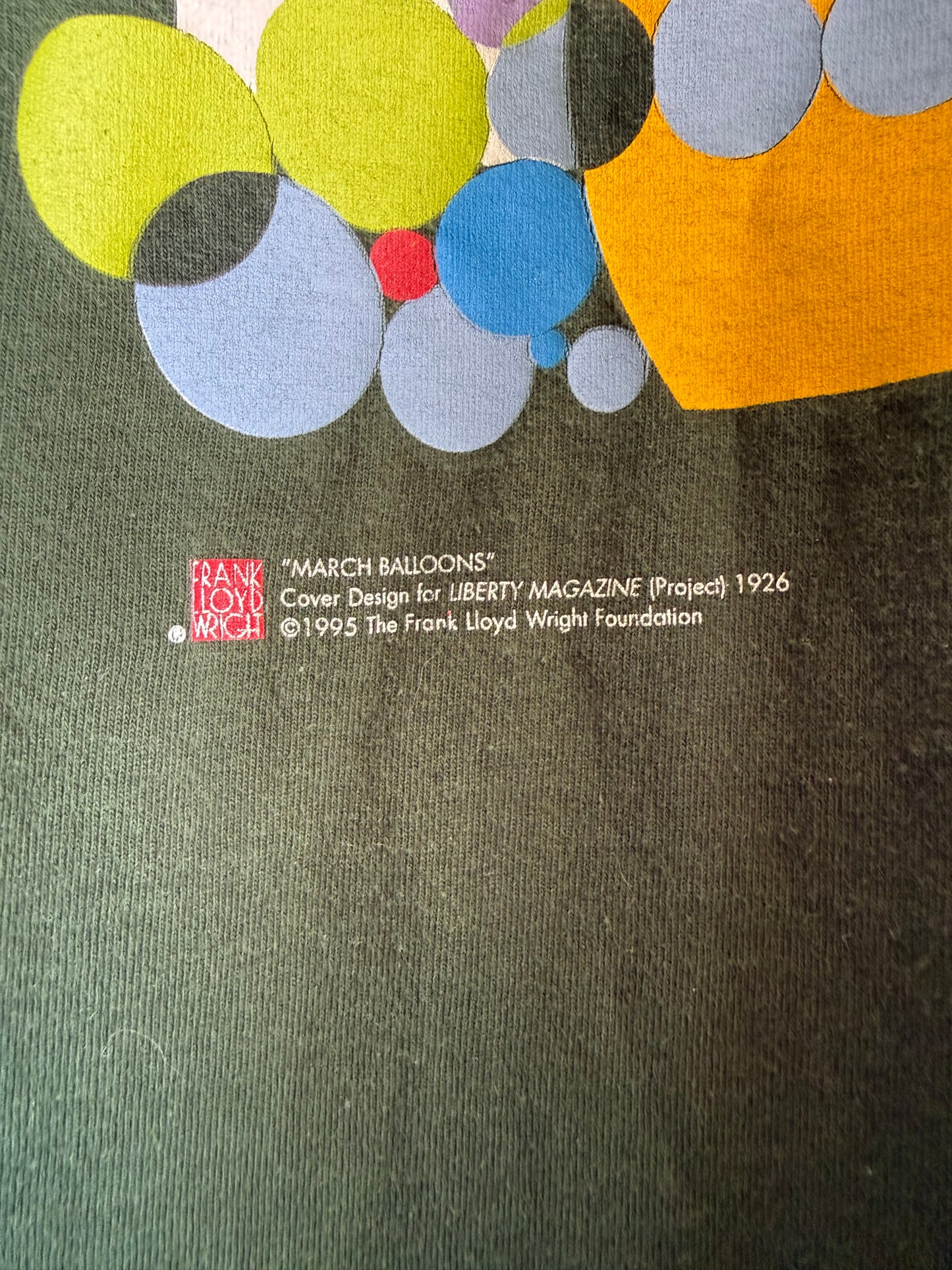 1995 Frank Lloyd Wright ‘March Balloons’ Tee (XL)