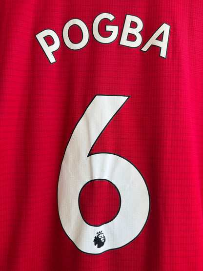 Paul Pogba Manchester United 2018-19 Home Jersey (M)