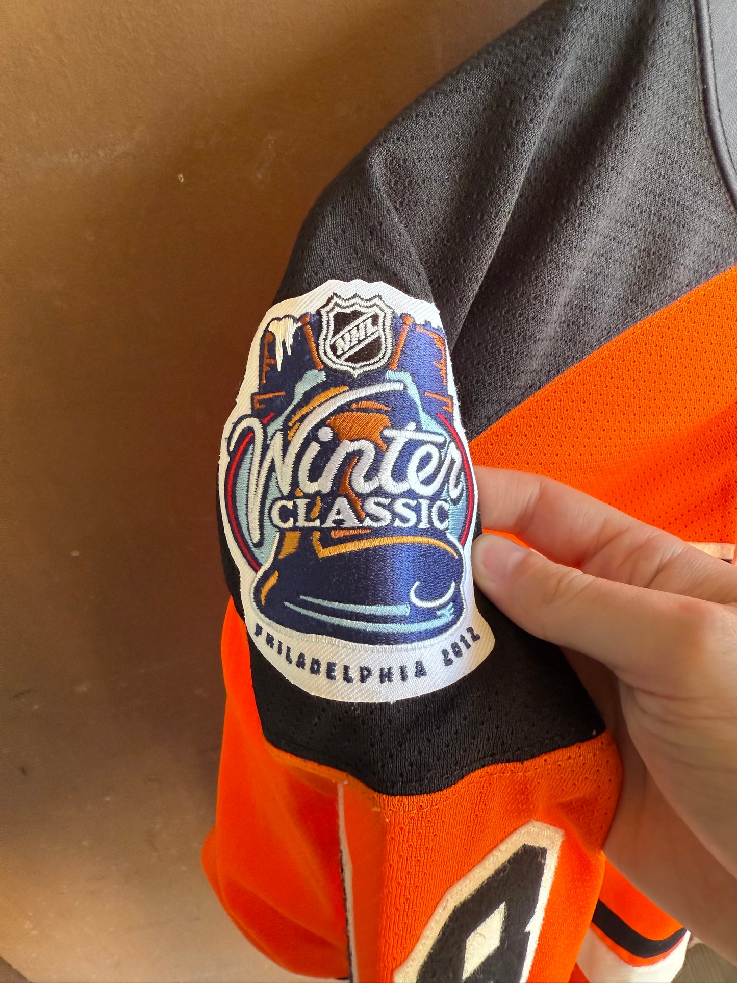 Danny Briere Flyers 2012 Winter Classic Jersey (M)