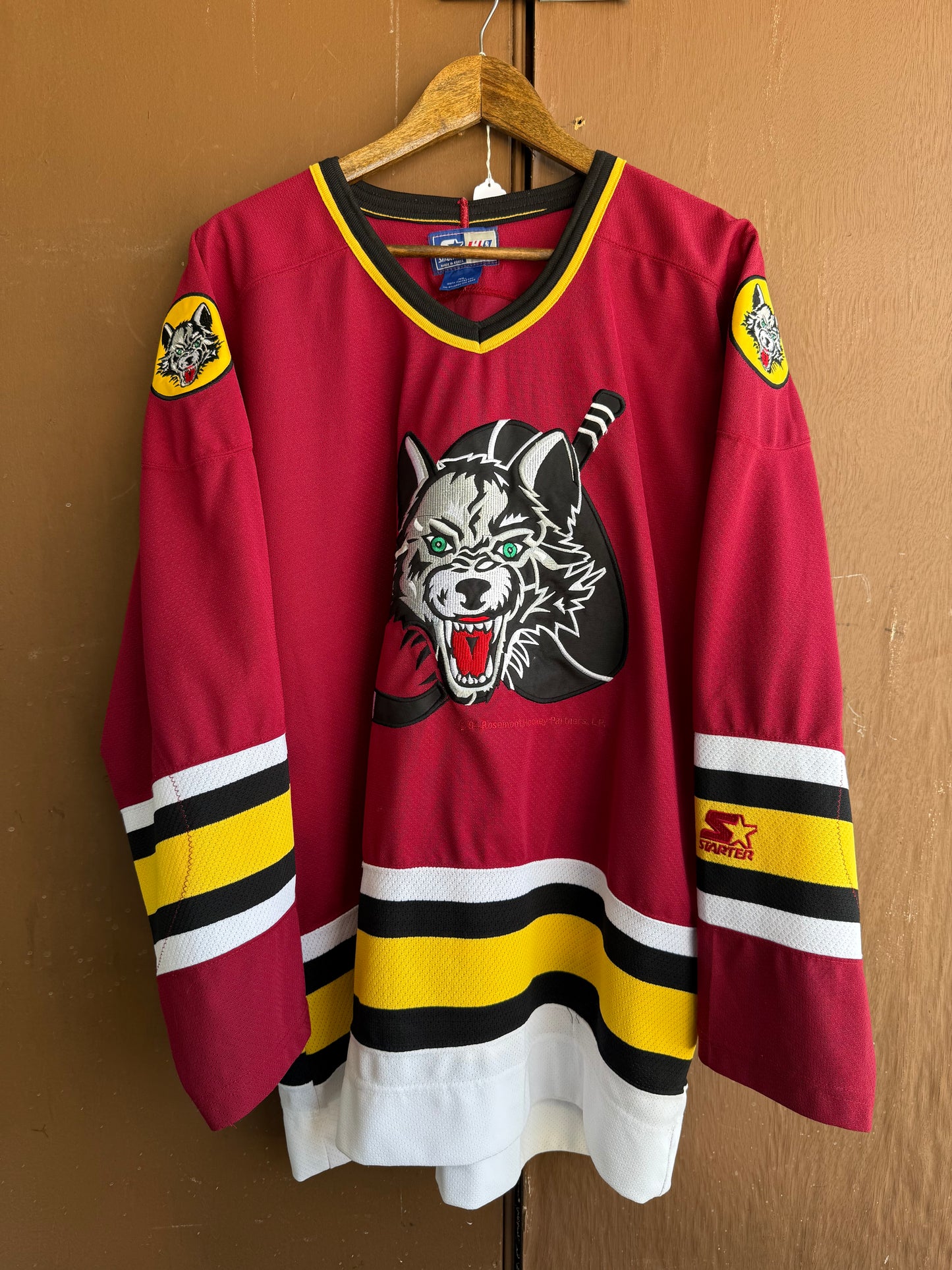 1994 Chicago Wolves Starter Jersey (XL)