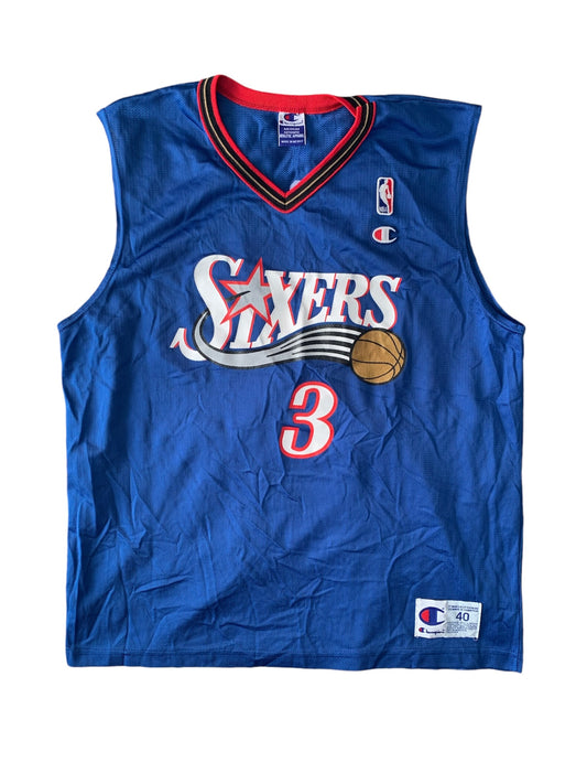 76ers Iverson Champion Jersey (40/M)