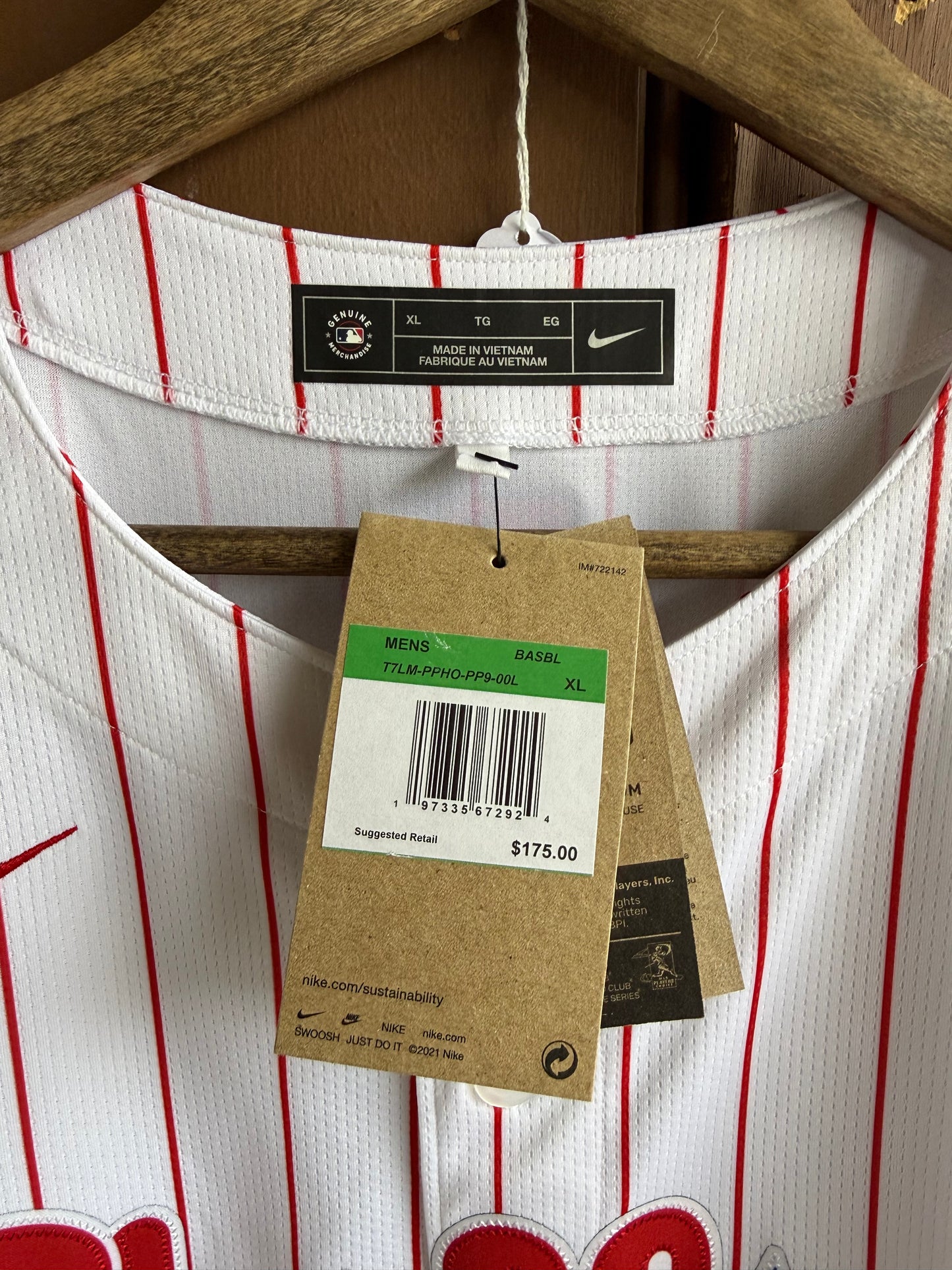 Bryce Harper Phillies Jersey (XL)