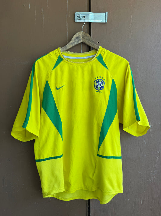 R9 2002 Brazil Nike Jersey (M)