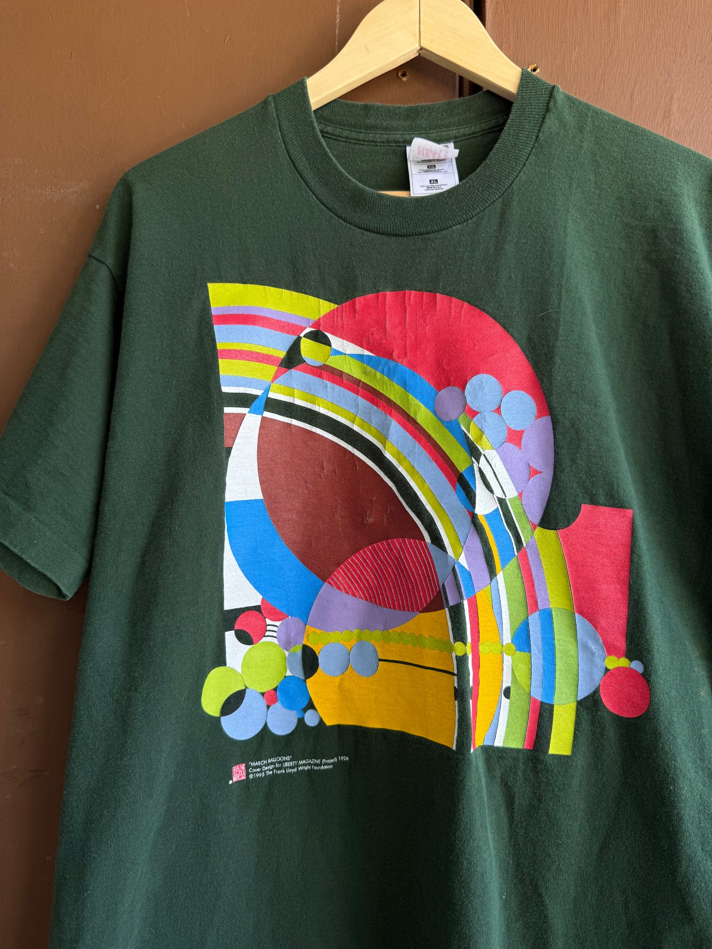 1995 Frank Lloyd Wright ‘March Balloons’ Tee (XL)