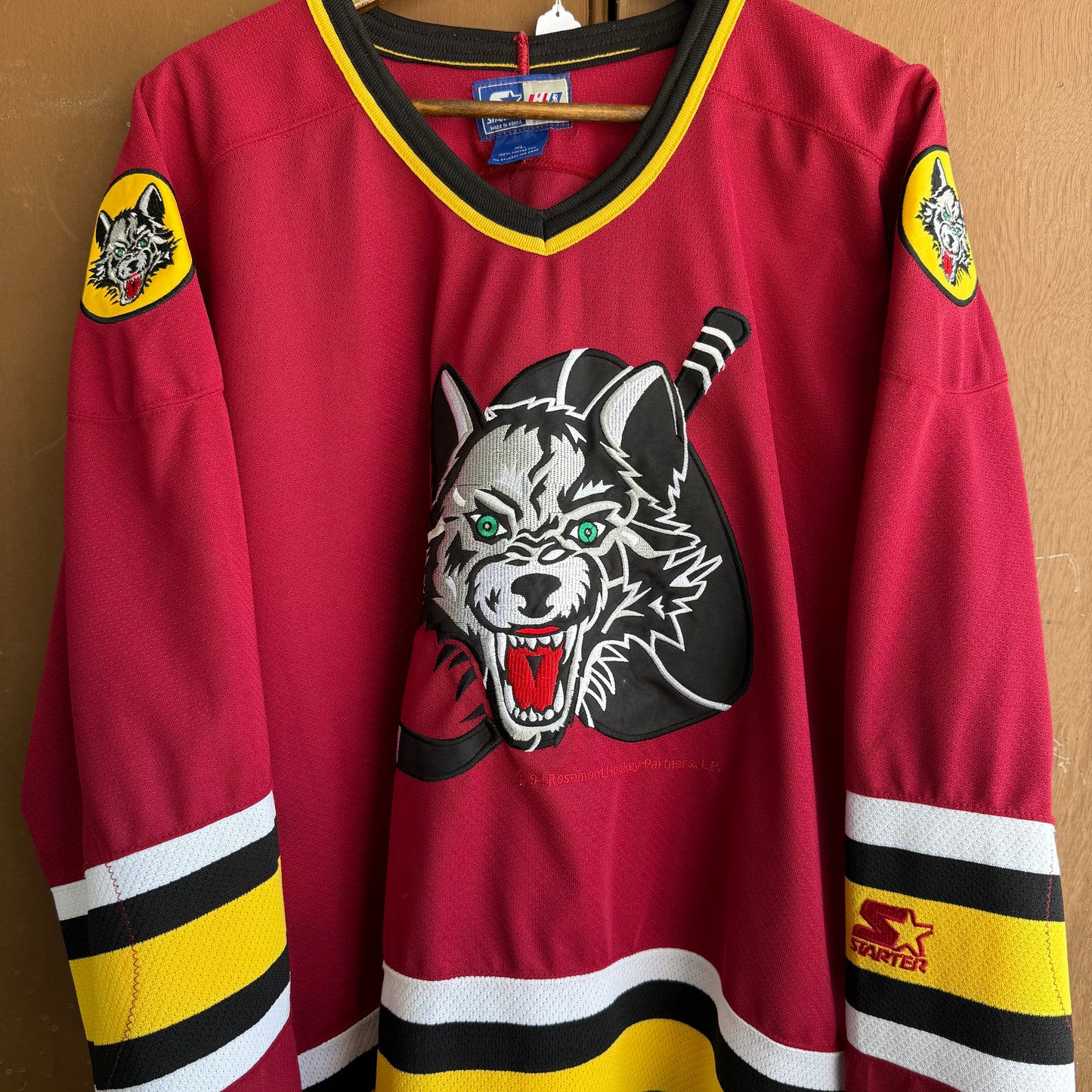 1994 Chicago Wolves Starter Jersey (XL)