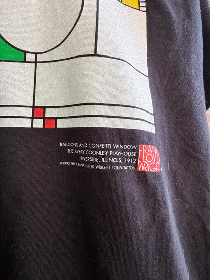 1993 Frank Lloyd Wright ‘Balloons and Confetti Window’ Tee (M)