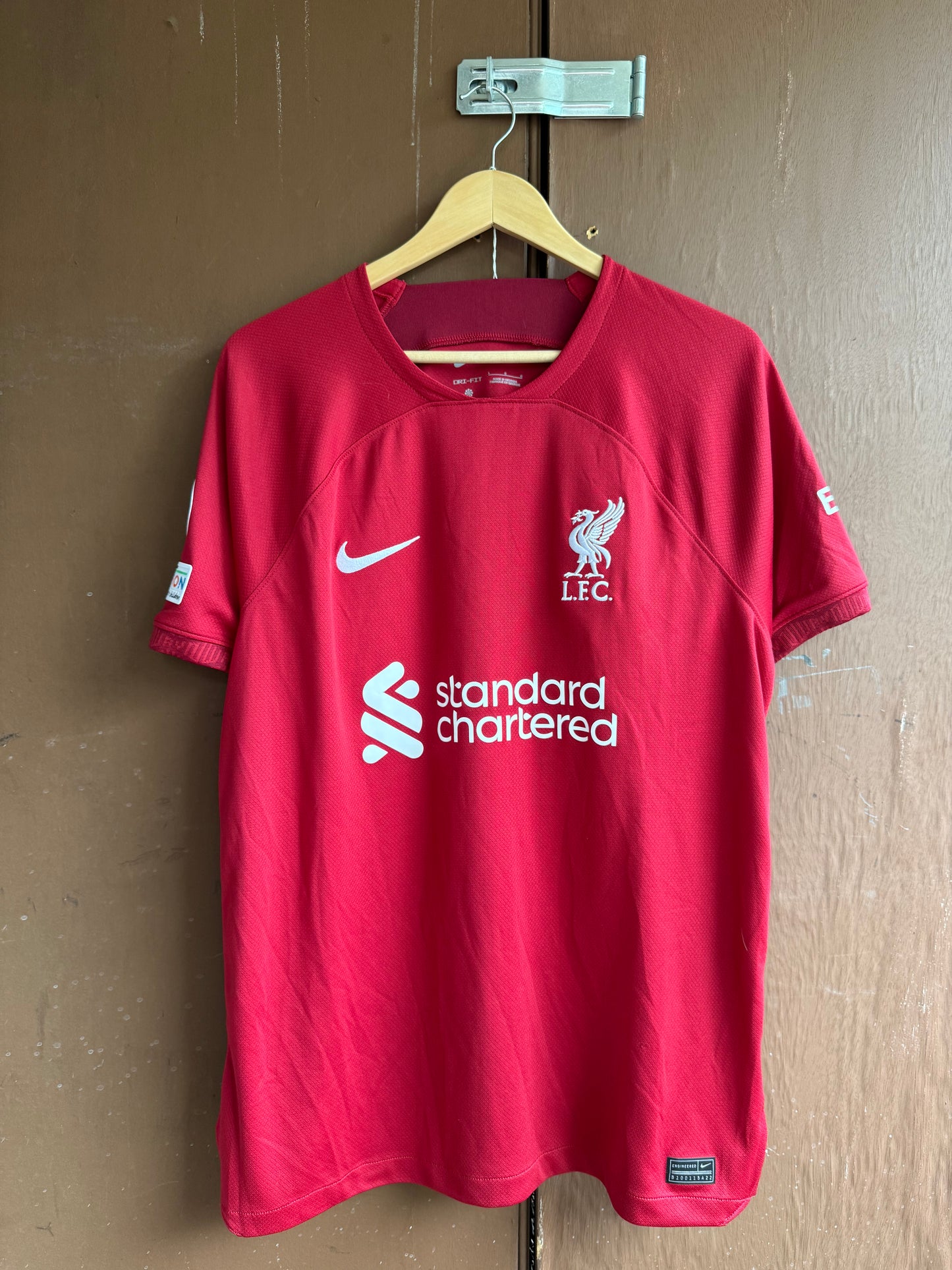 2022-23 Liverpool Mo Salah Home Jersey (L)