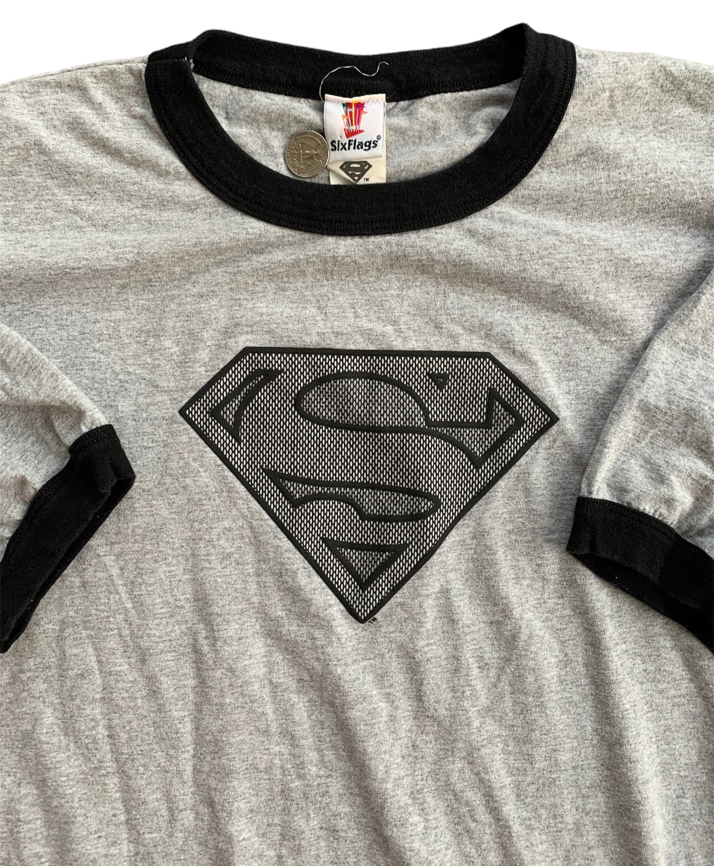 Superman Ringer Tee (XXL)