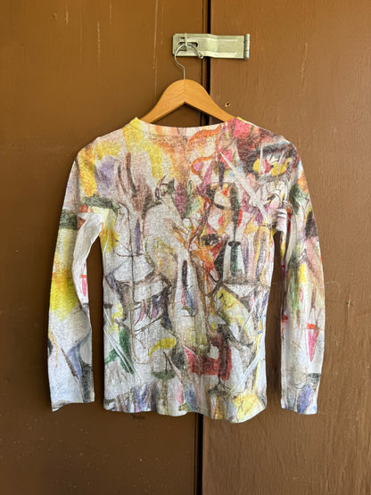 Vintage Abstract Philadelphia Art Museum Longsleeve (WM)
