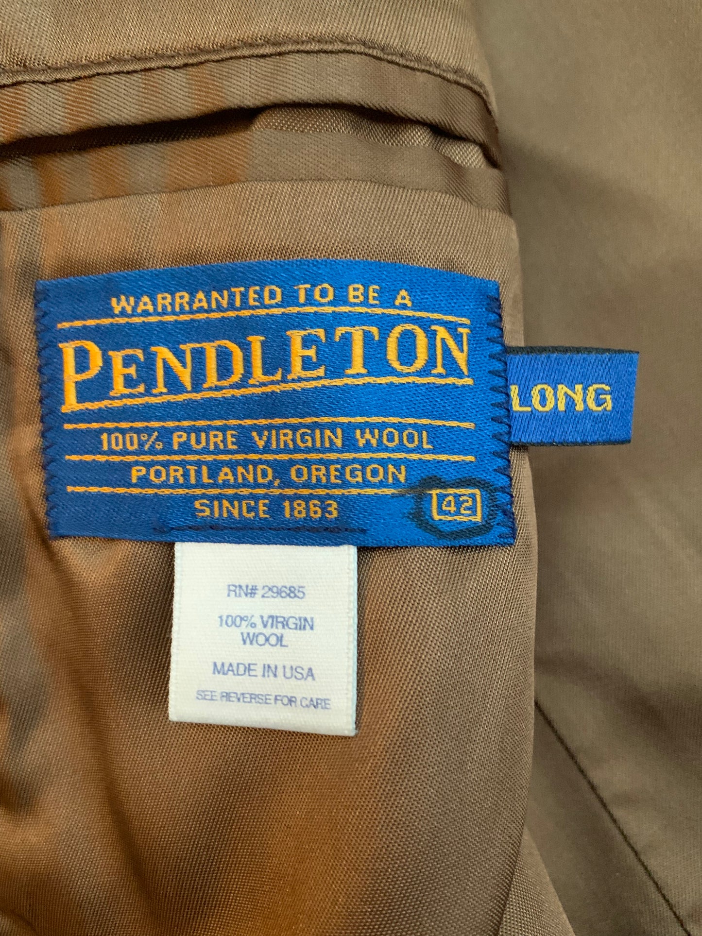 Pendleton Wool Blazer (42L)