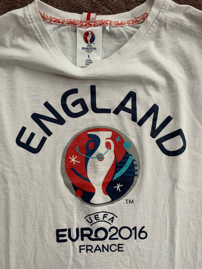 England 2016 Euros Tee (M/L)