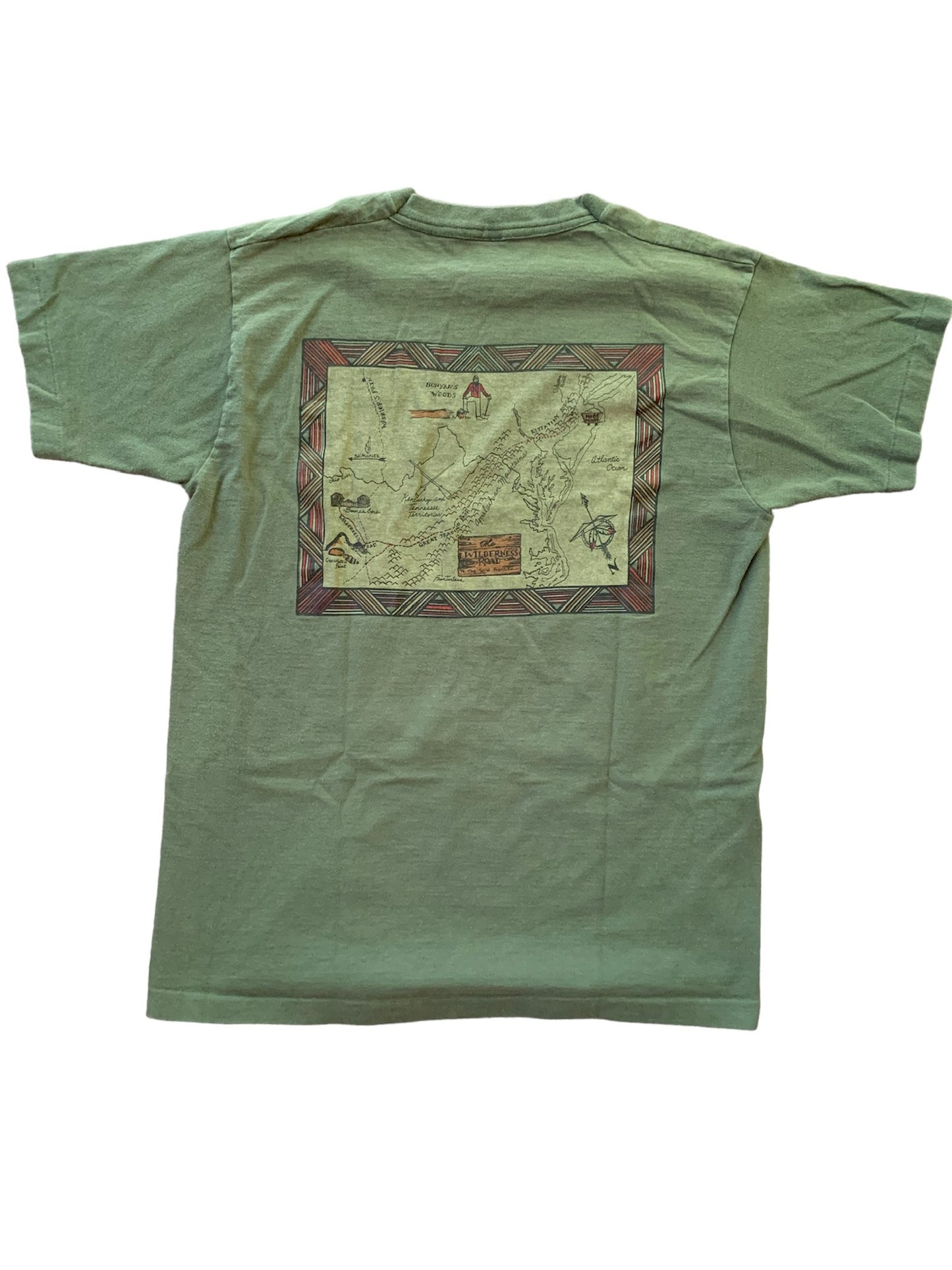 Vintage Mining Map Tee (L)