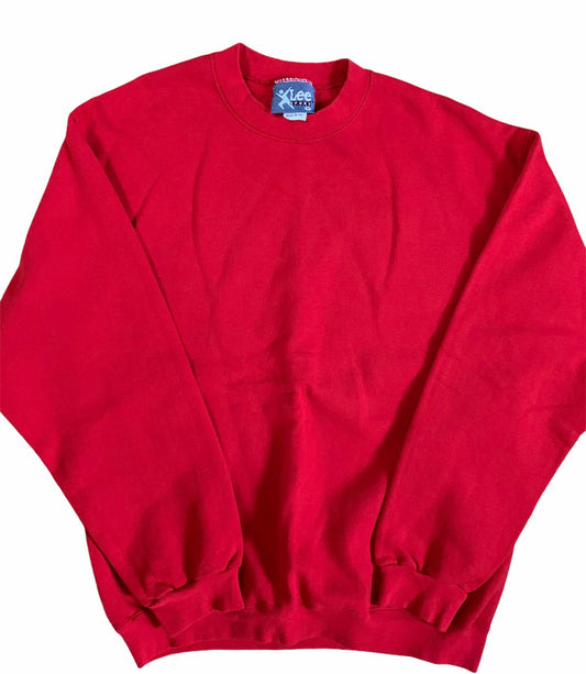 Lee Sport Vintage Red Blank Crewneck (M)